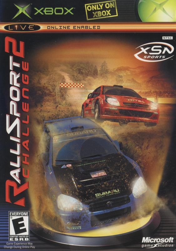 Ralli Sport Challenge 2 box art for Xbox